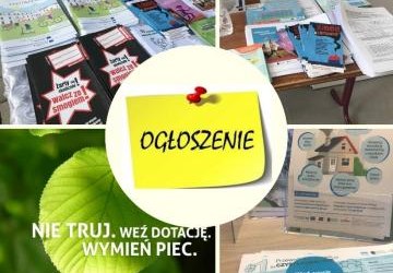 Akcja informacyjna- Program Czyste Powietrze, uchwała antysmogowa i Centralna Ewidencja Emisyjności Budynków
