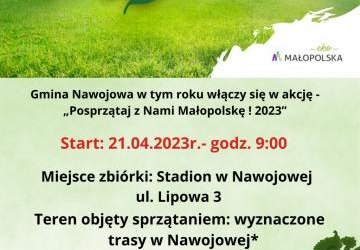 „Posprzątaj z Nami Małopolskę! 2023”